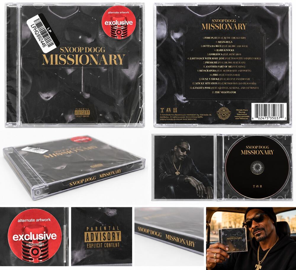 Snoop Dogg – Missionary CD – Target Exclusive Alternate Artwork – Sealed